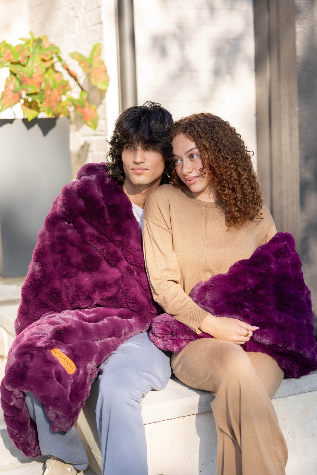 Cloudscape Throw Blanket