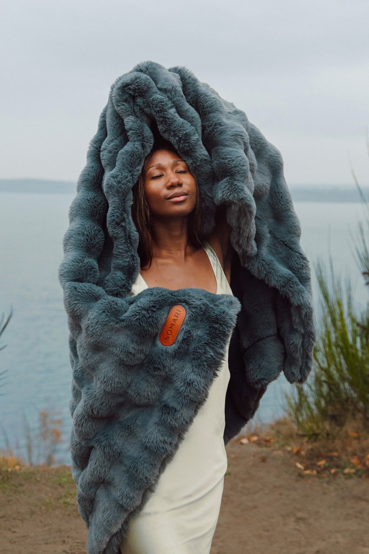 Cloudscape Throw Blanket