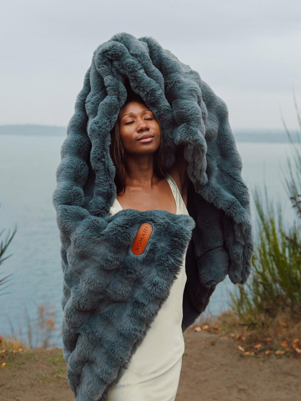Cloudscape Throw Blanket