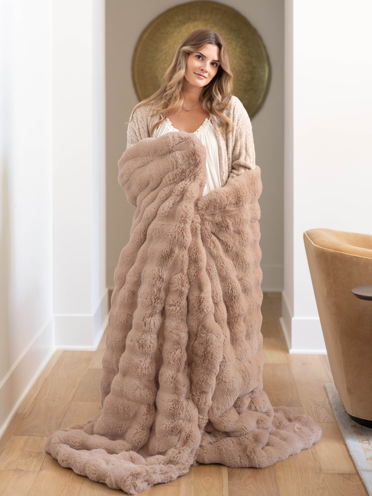 Cloudscape Throw Blanket