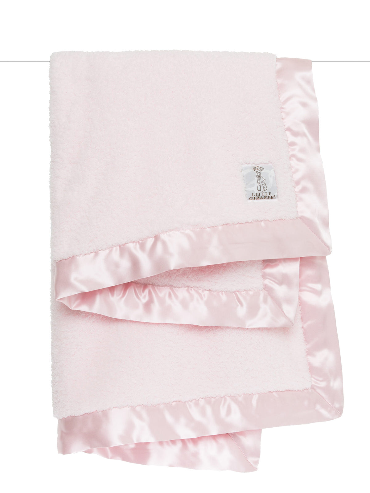 Chenille Lightweight Baby Blanket - Pink