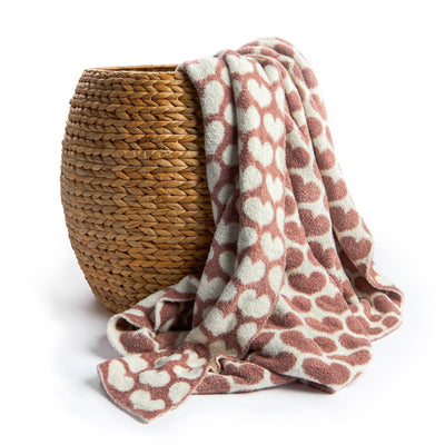 Dolce Heart Army Throw (45" x 59")