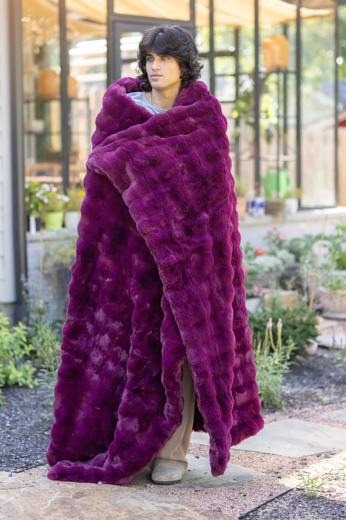 Cloudscape Throw Blanket