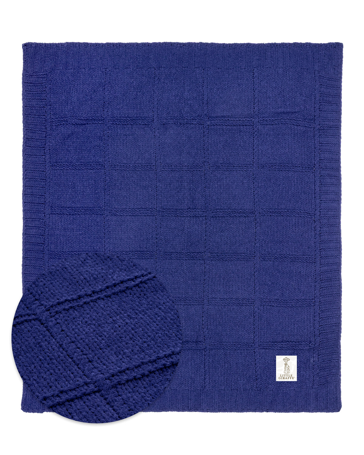 Pointelle Alsca Knit Blanket