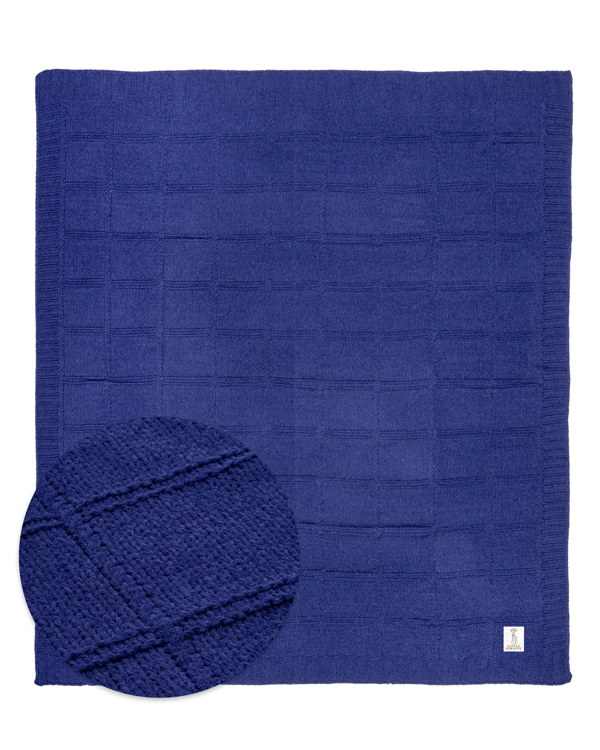 Pointelle Alsca Knit Blanket