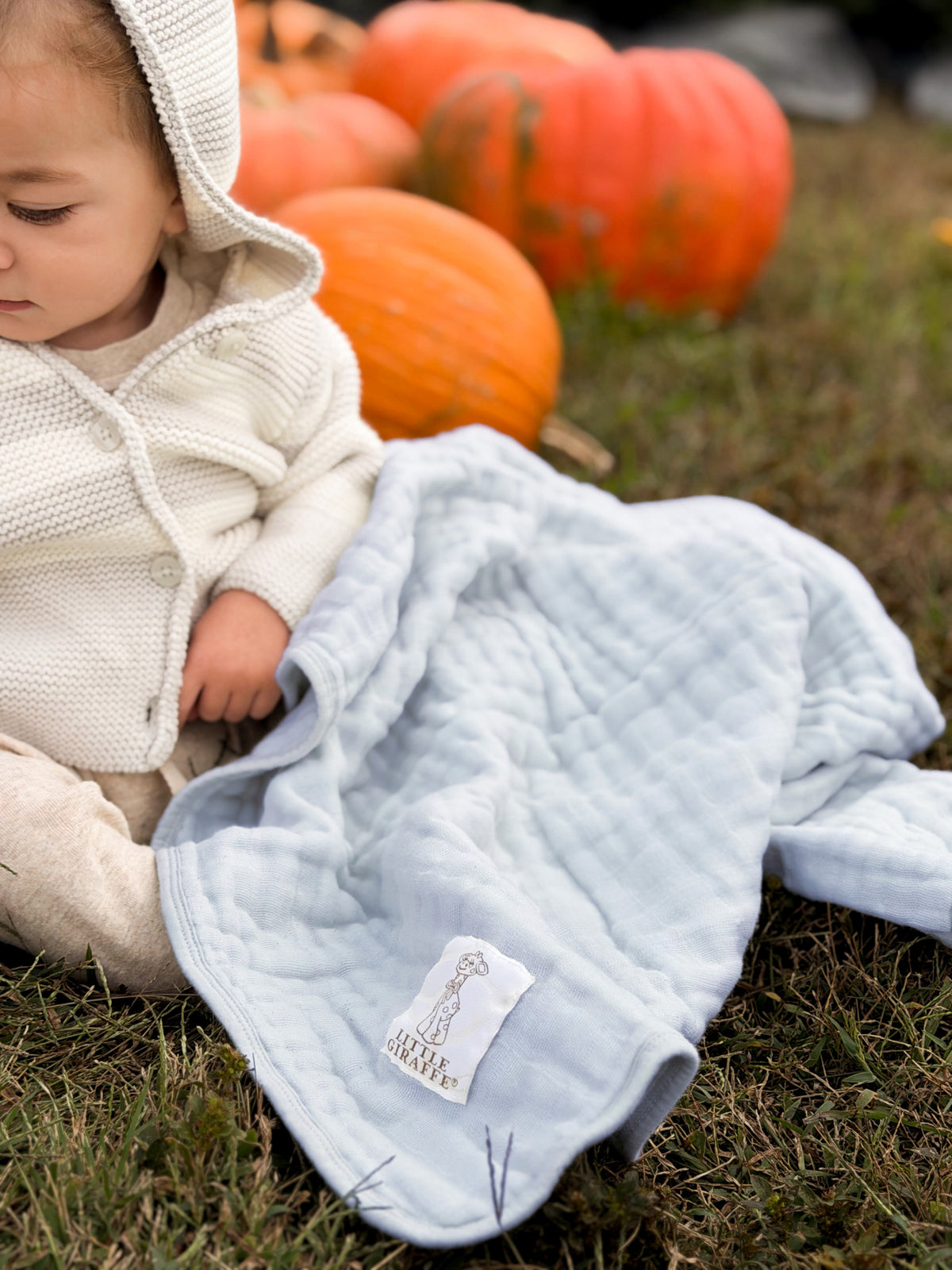 Organic Cotton Blanket (29"x35")