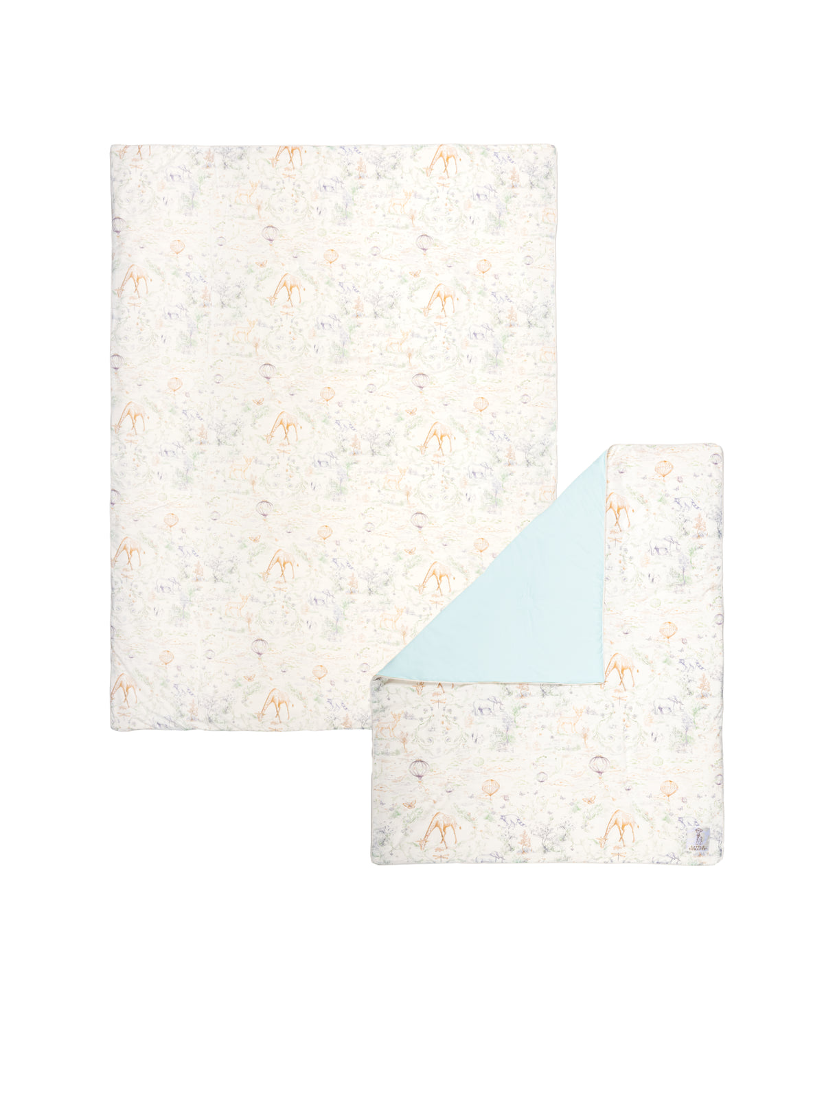 UPF 50+ Cooling Comfort Stroller Blanket and Throw Set