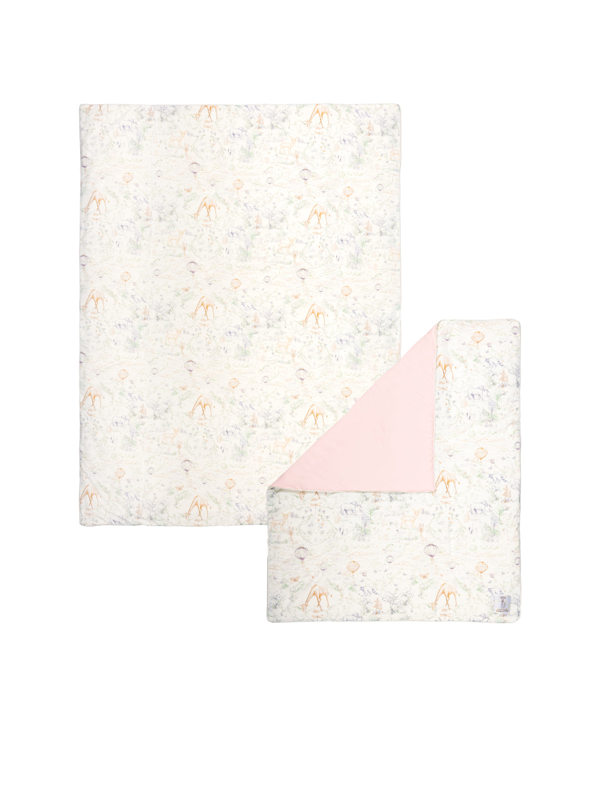 UPF 50+ Cooling Comfort Stroller Blanket and Throw Set
