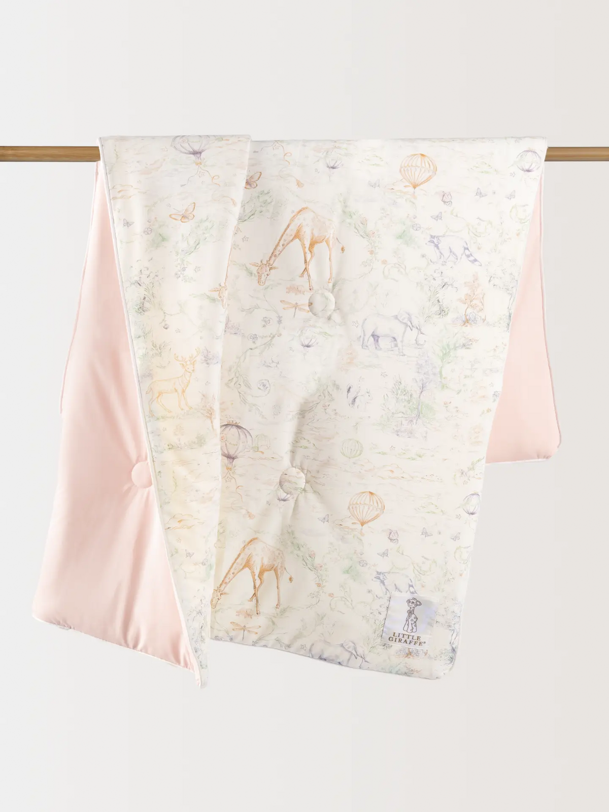 Cooling Comfort Stroller Blanket - Pink