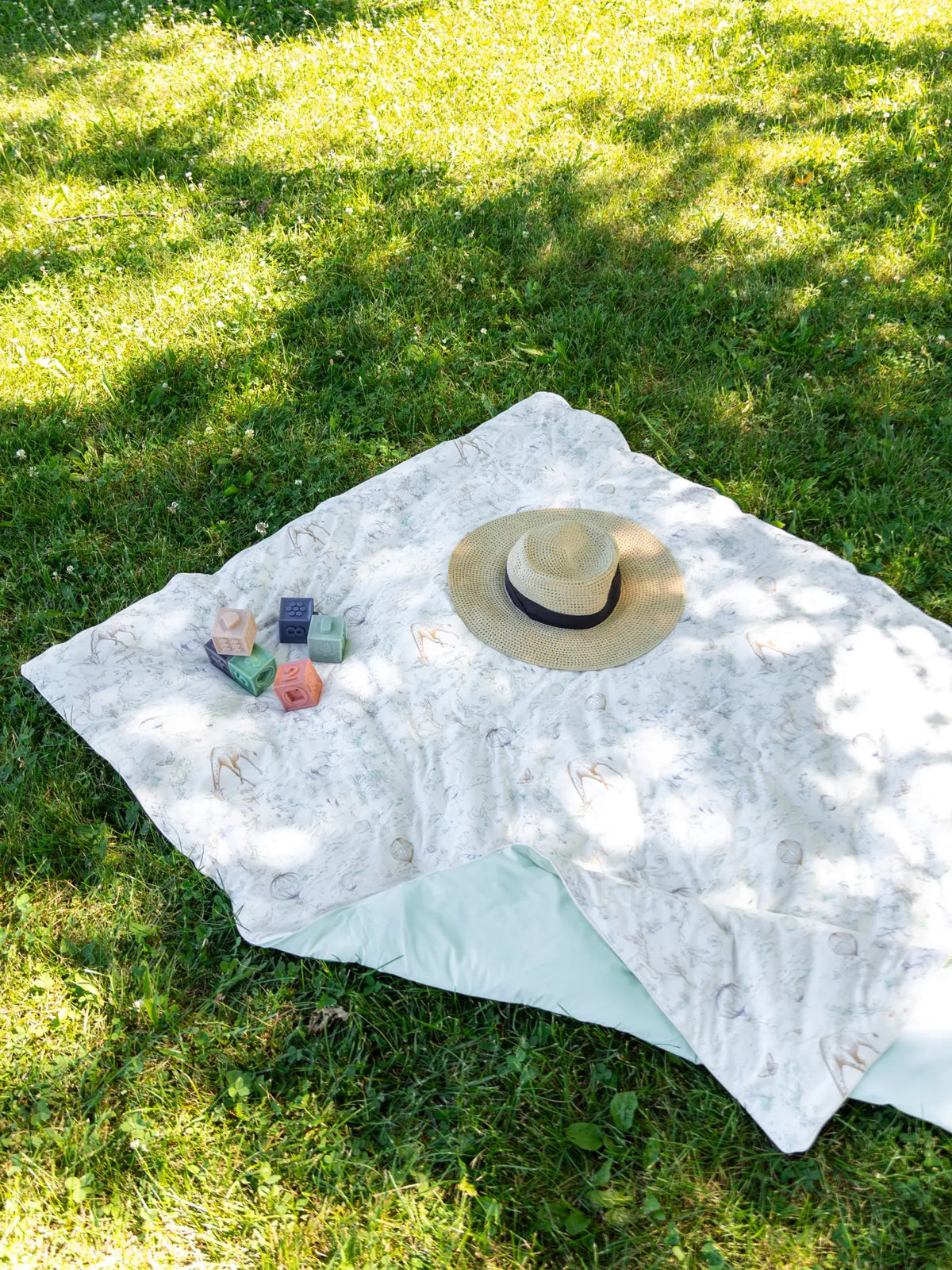 Cooling Comfort Throw Blanket - Blue