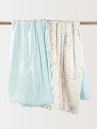Cooling Comfort Throw Blanket - Blue