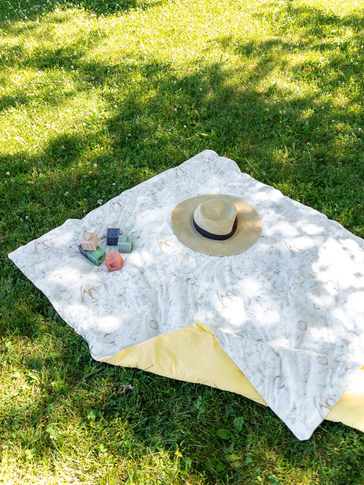 Cooling Comfort Throw Blanket - Yellow