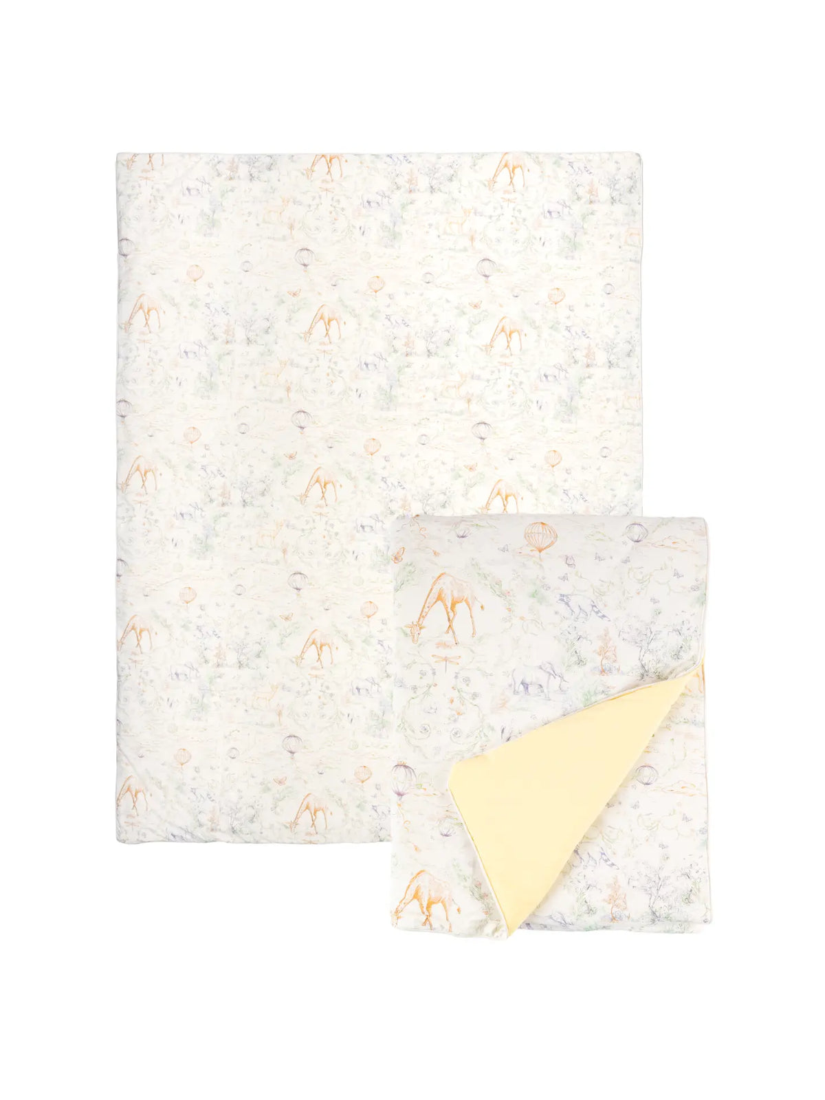 Cooling Comfort Throw Blanket - Yellow