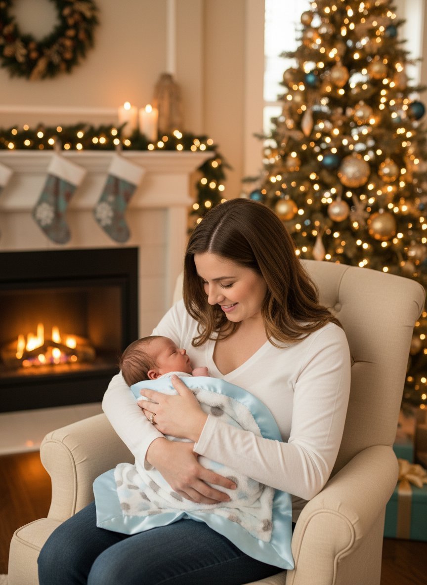 Luxe™ Dot Baby Boy & Toddler Blanket (29" x 35")