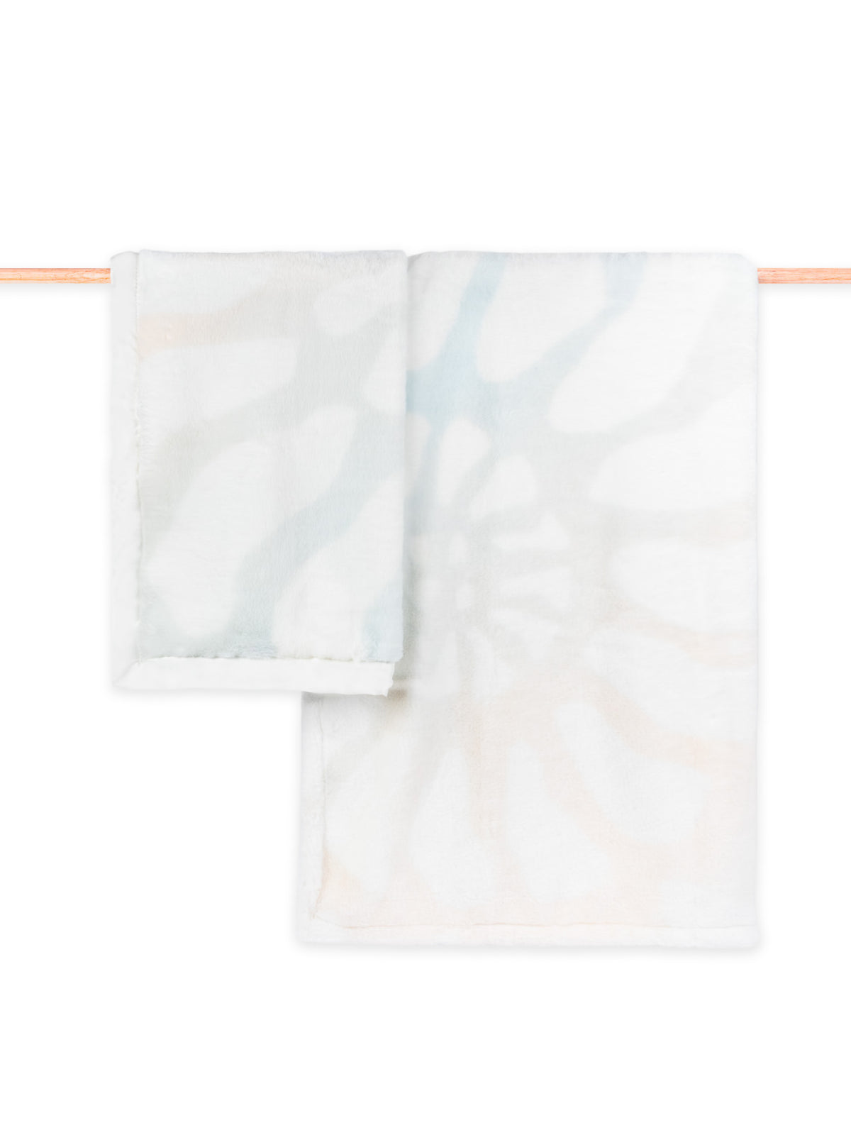 Luxe Coastal Calm Stroller Blanket and Throw Set