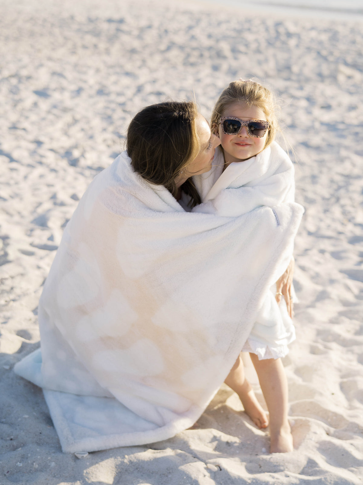 Luxe Coastal Calm Stroller Blanket and Throw Set