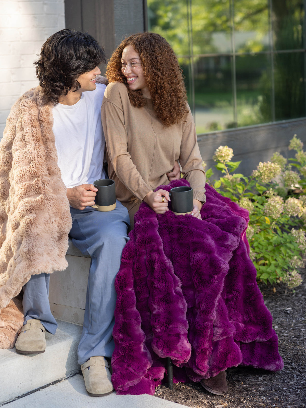 Cloudscape Throw Blanket