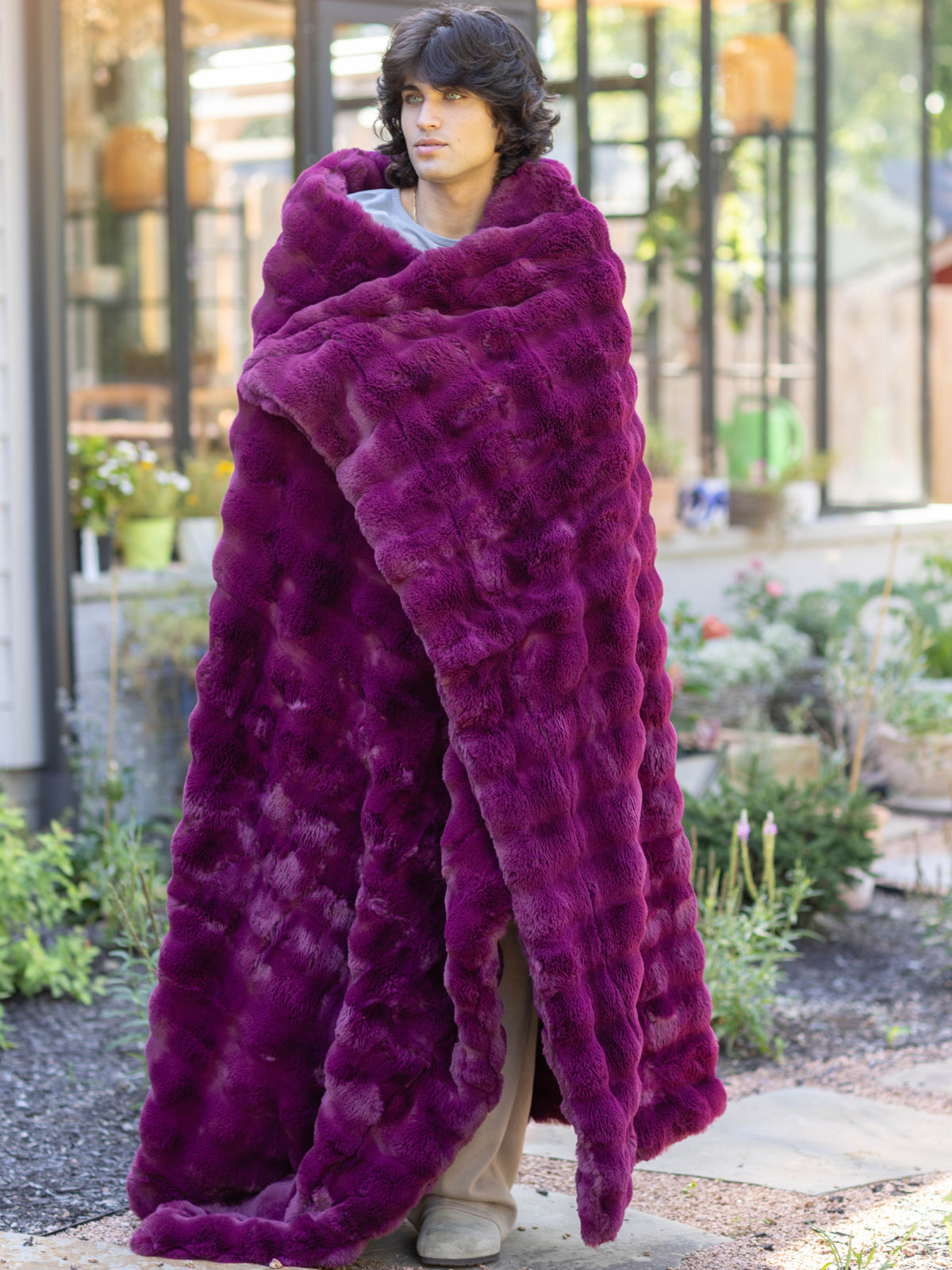 Cloudscape Throw Blanket
