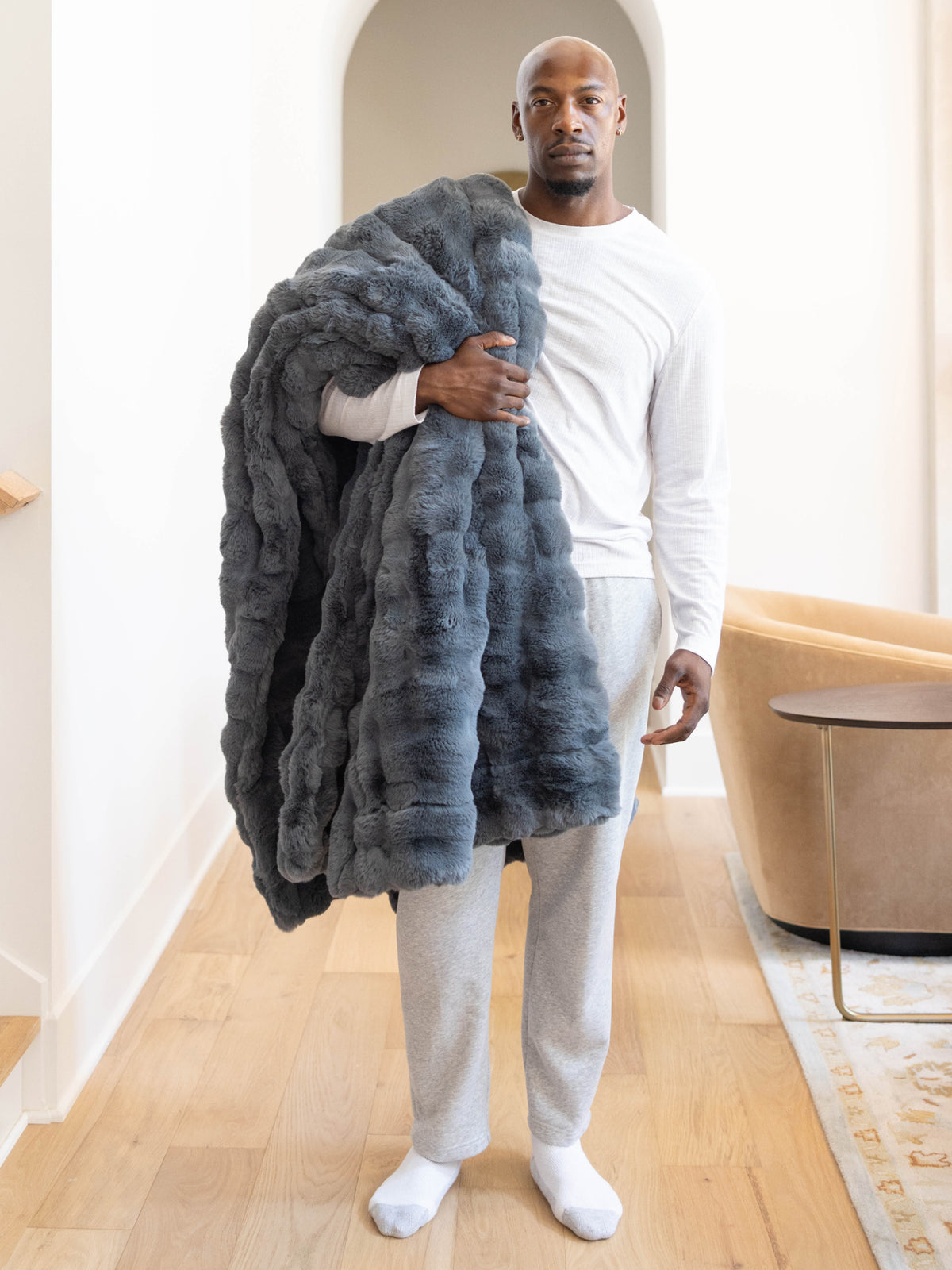 Cloudscape Throw Blanket