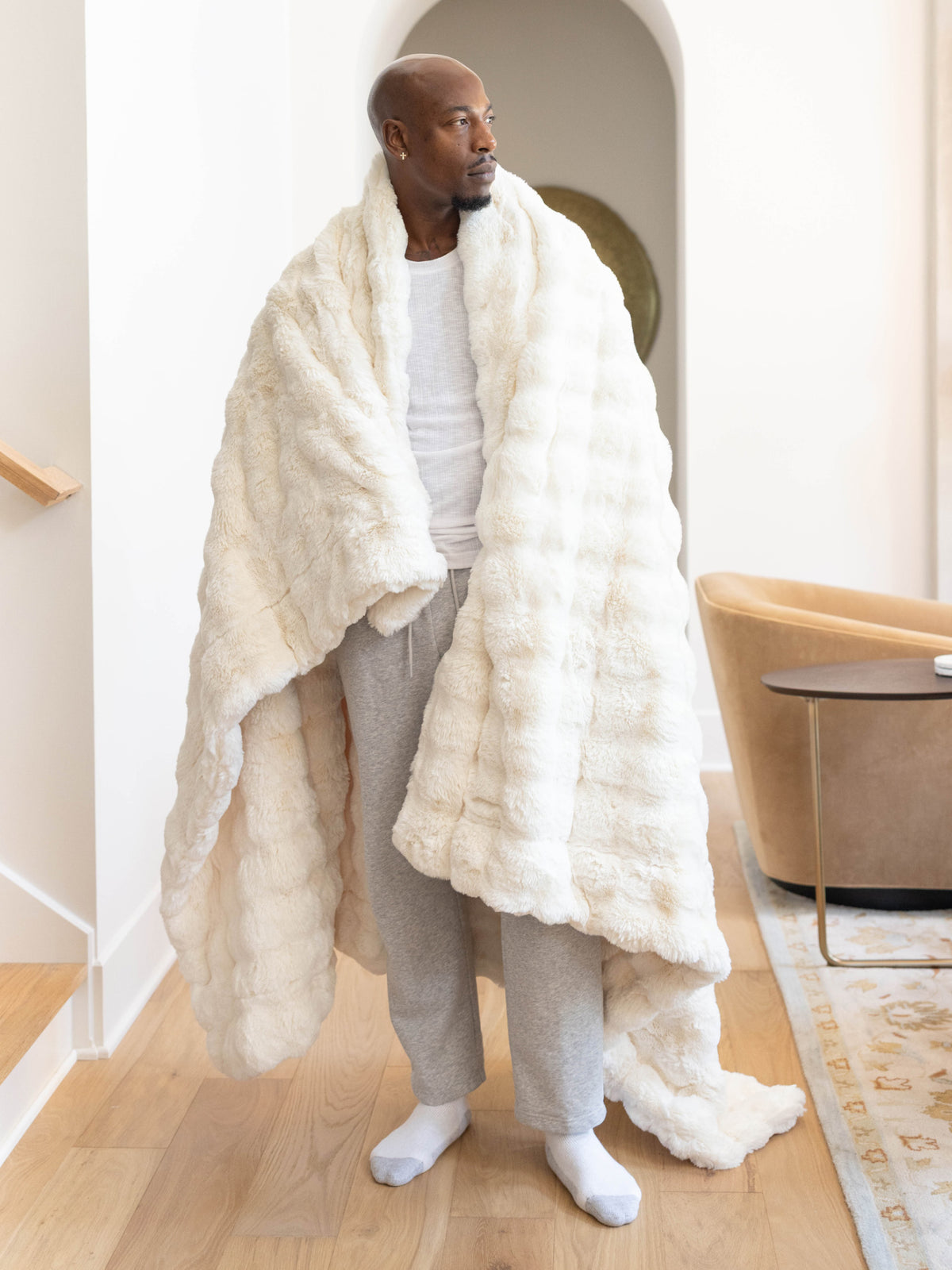 Cloudscape Throw Blanket
