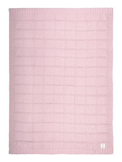 Pointelle Alsca Knit Blanket