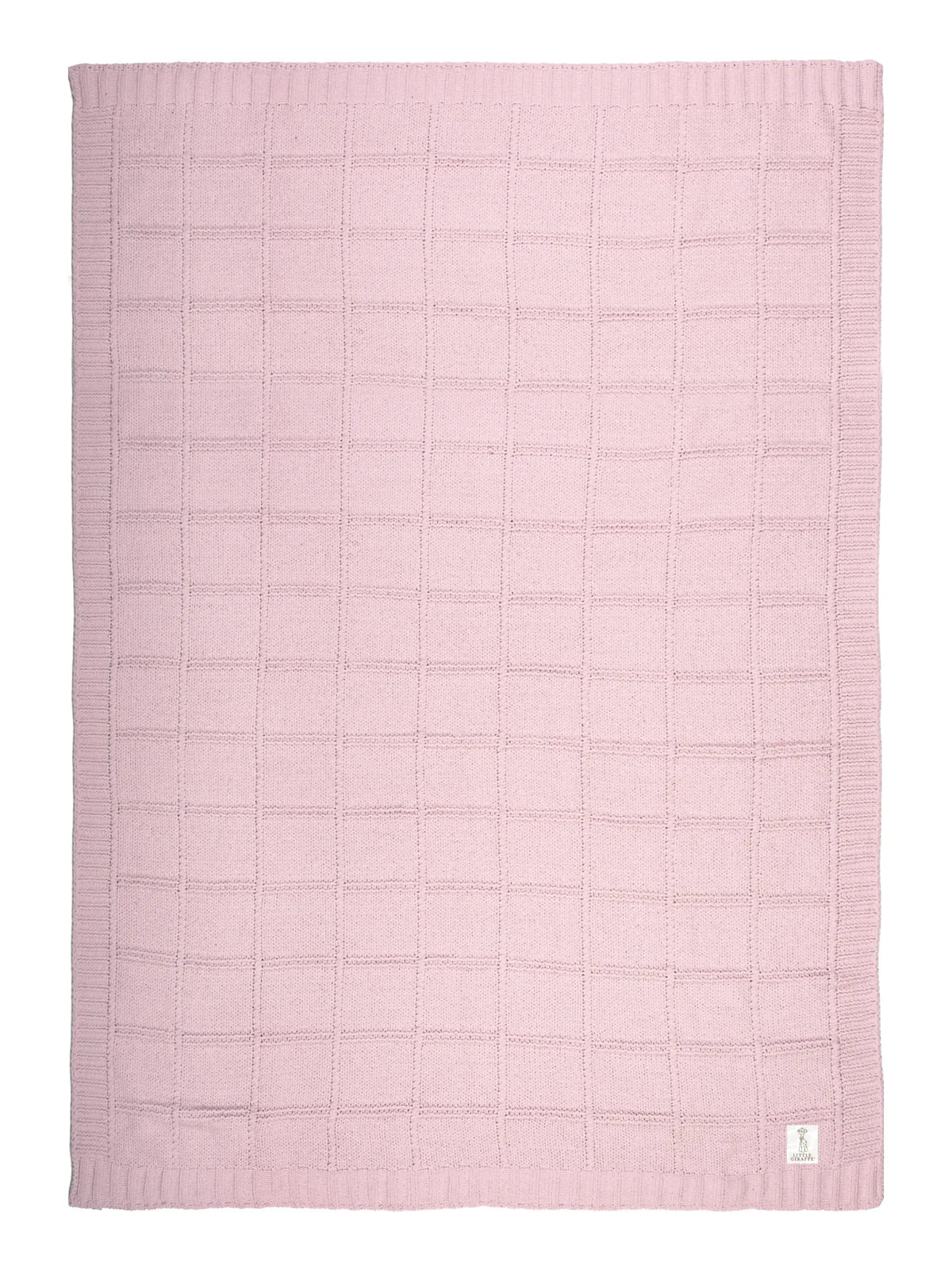 Pointelle Alsca Knit Blanket