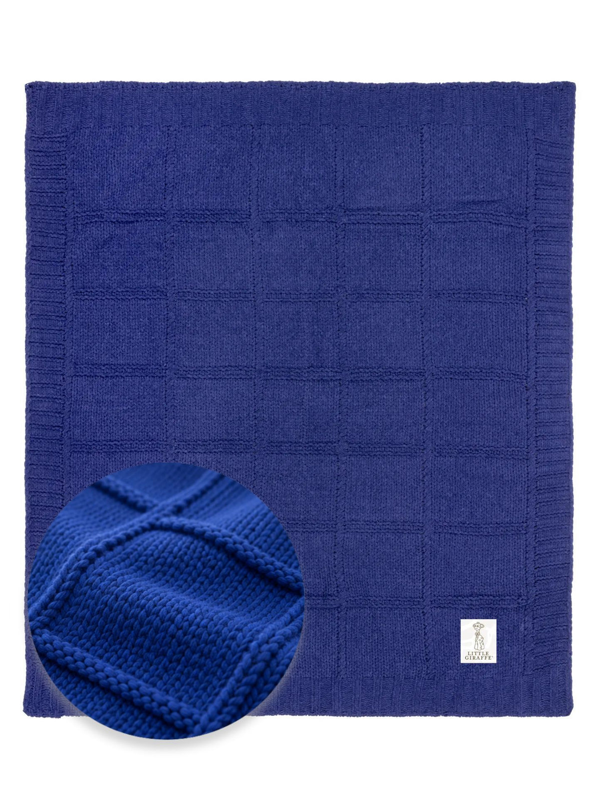Pointelle Alsca Knit Blanket