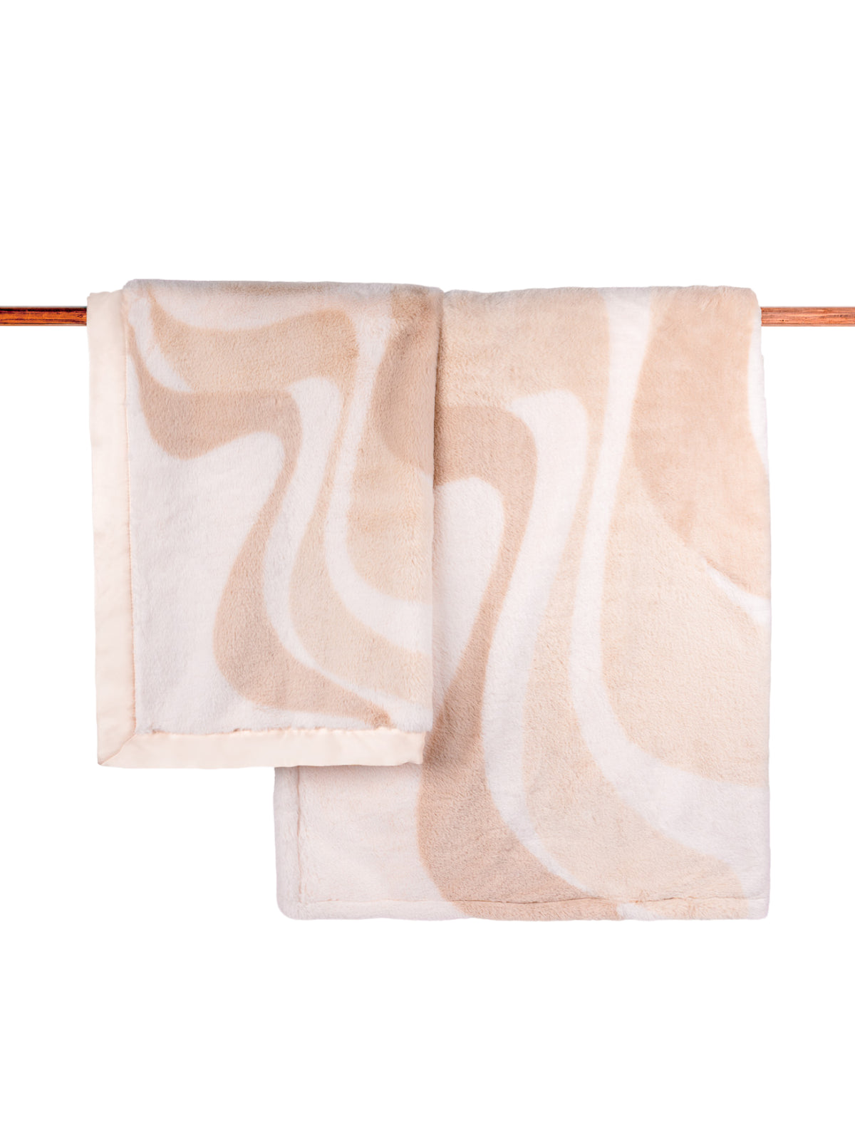 Luxe Coastal Calm Stroller Blanket and Throw Set