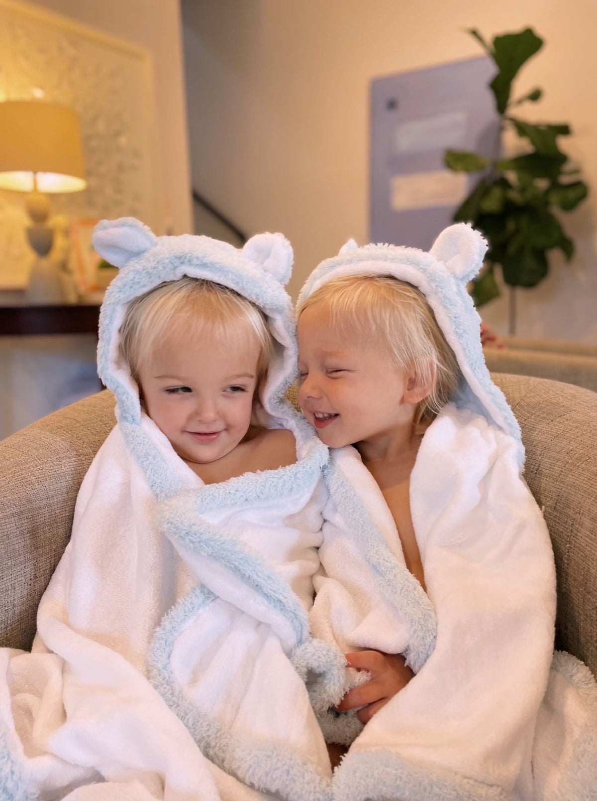 Chenille Baby Towel Bundle - 2 Pack