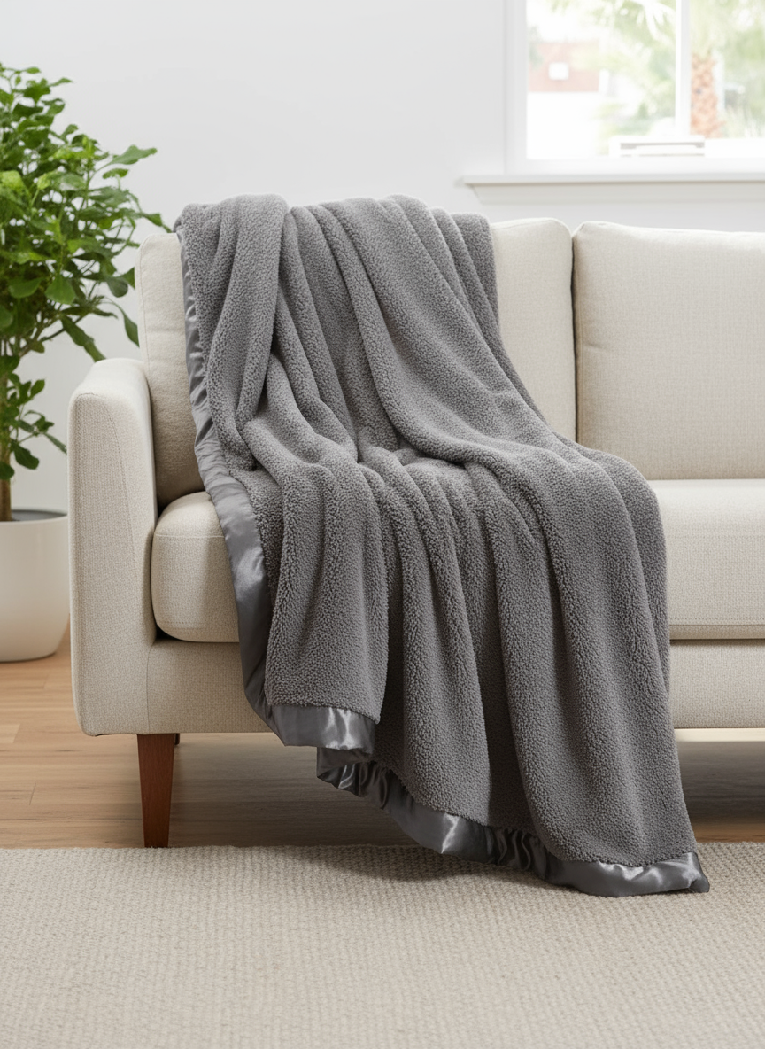 Chenille Luxury Home Throw (45" x 59")