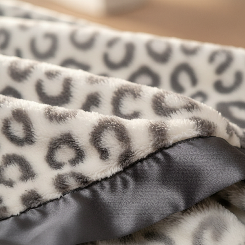 Luxe™ Shadow Leopard Throw (45” x 59”)