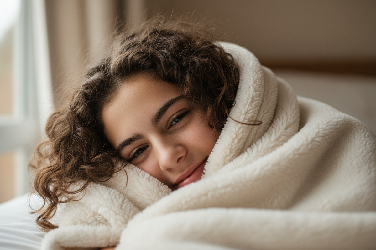 Lush™ Soft Comfort Throw for Tweens, Teens & Young Adults (45" x 59")