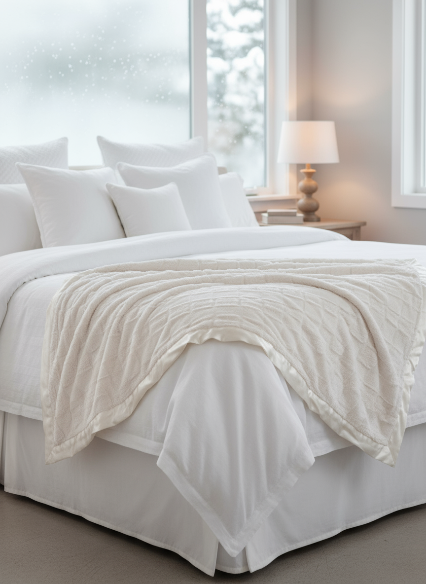 Luxe™ Winter Waterfall Luxury Home Throw