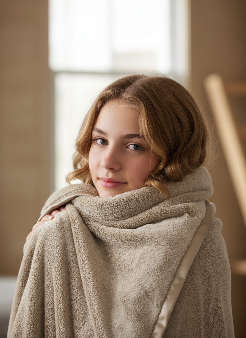 Lush™ Soft Comfort Throw for Tweens, Teens & Young Adults (45" x 59")