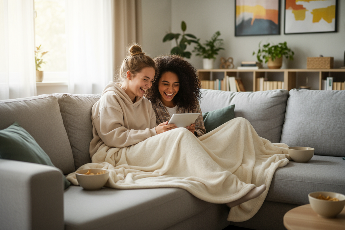 Lush™ Soft Comfort Throw for Tweens, Teens & Young Adults (45" x 59")