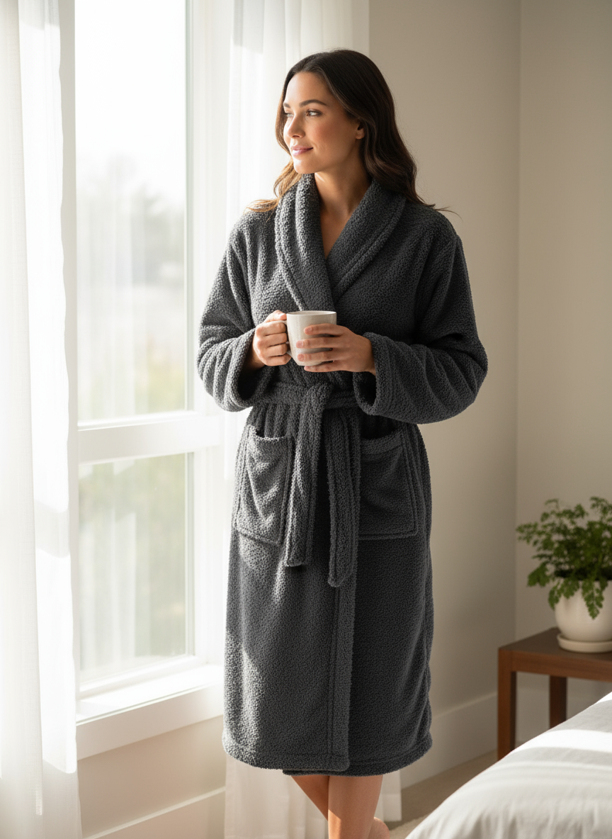Plush Chenille Robe Women's Loungewear