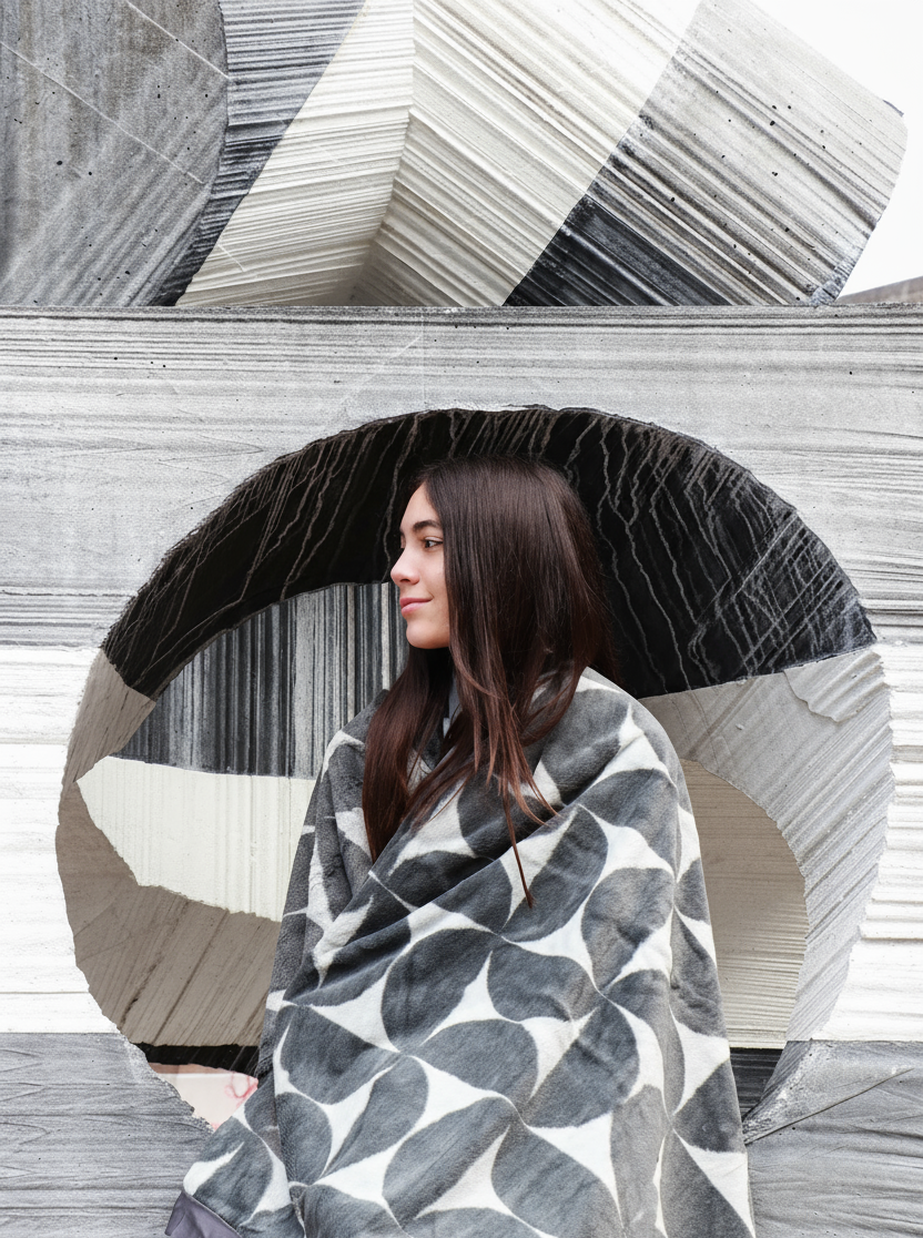 Luxe™ Half Moon Tween, Teen & Young Adult Throw (45" x 59")