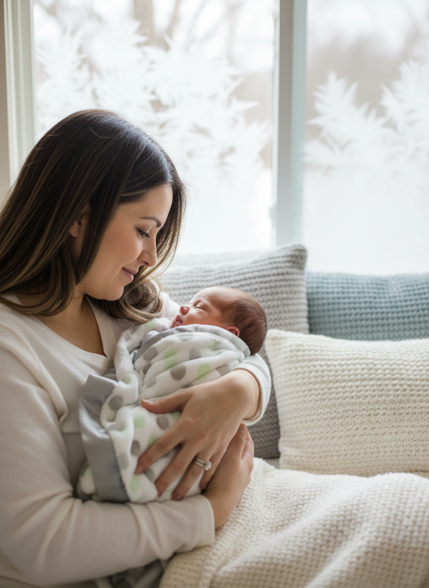 Luxe™ Dot Baby Boy & Toddler Blanket (29" x 35")