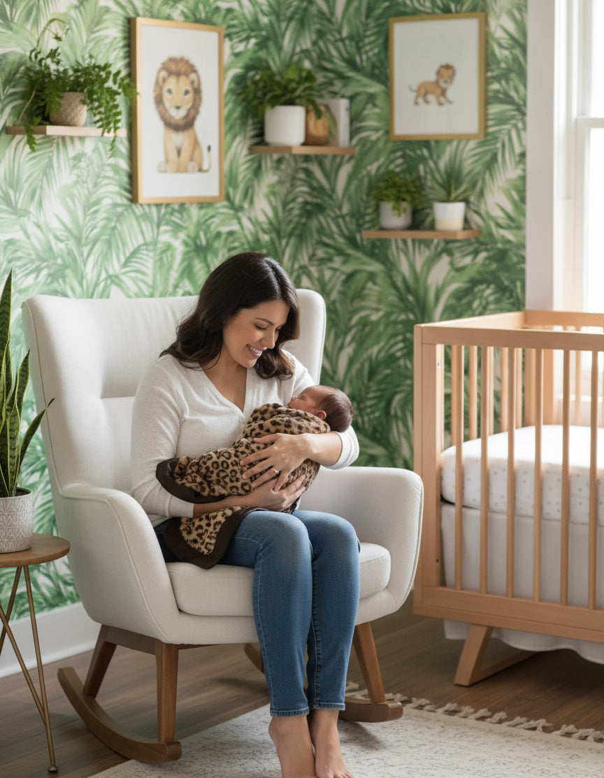 Luxe™ Leopard Baby & Toddler Blanket (29" x 35")