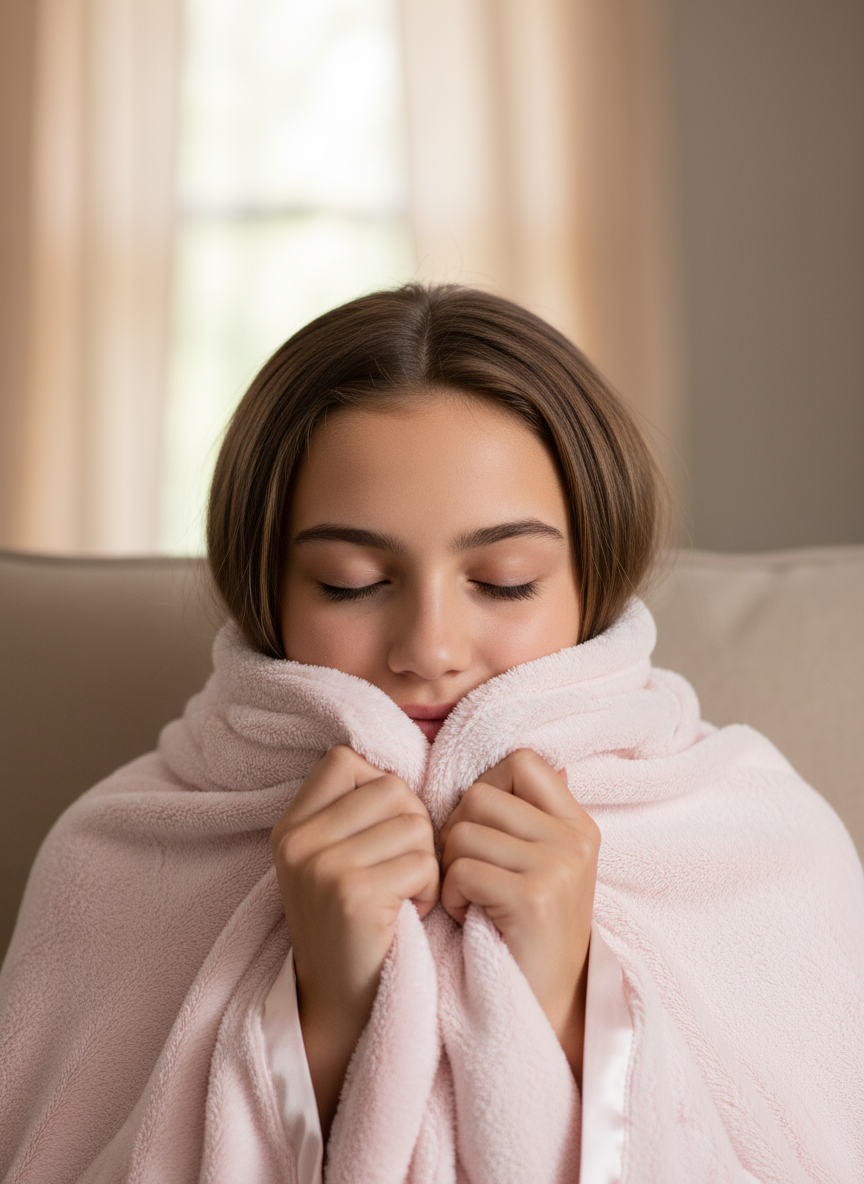 Lush™ Soft Comfort Throw for Tweens, Teens & Young Adults (45" x 59")