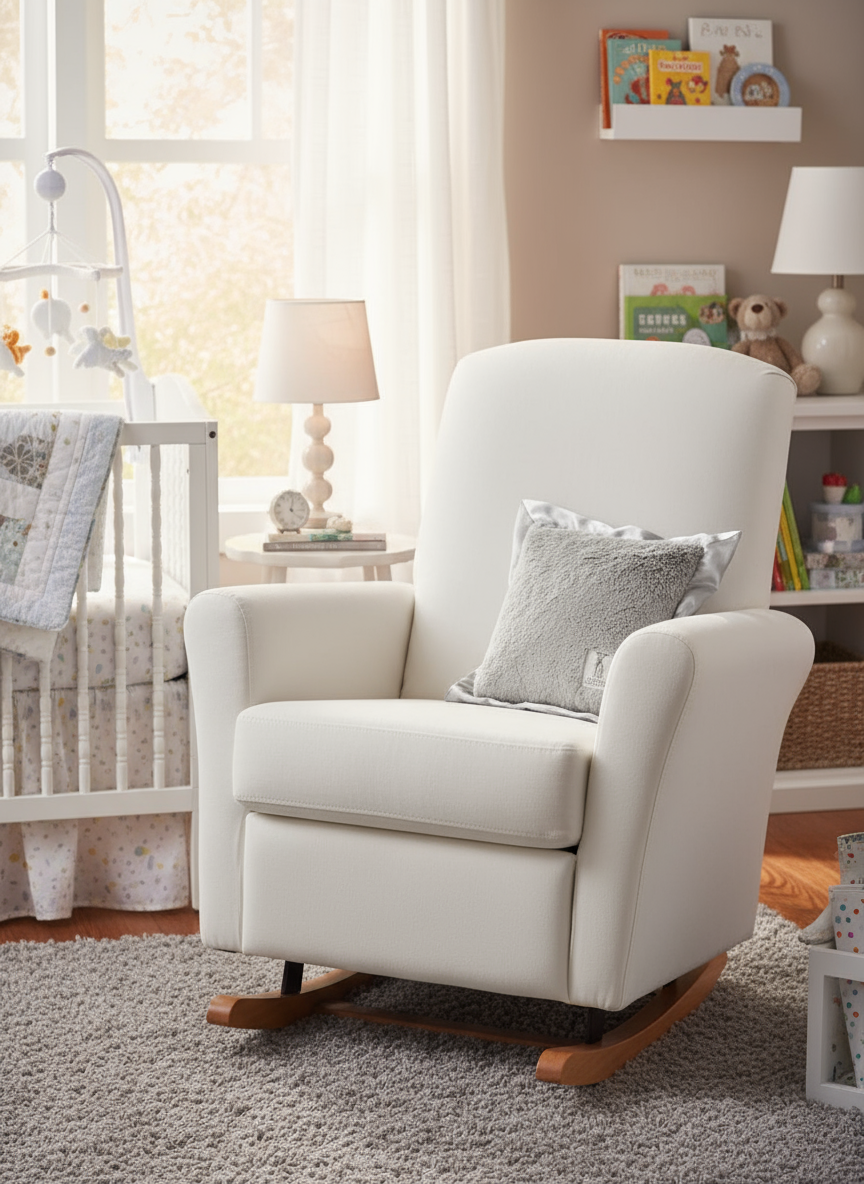 Luxe™ Faux Fur Decorative Nursery Pillow (14" x 14")