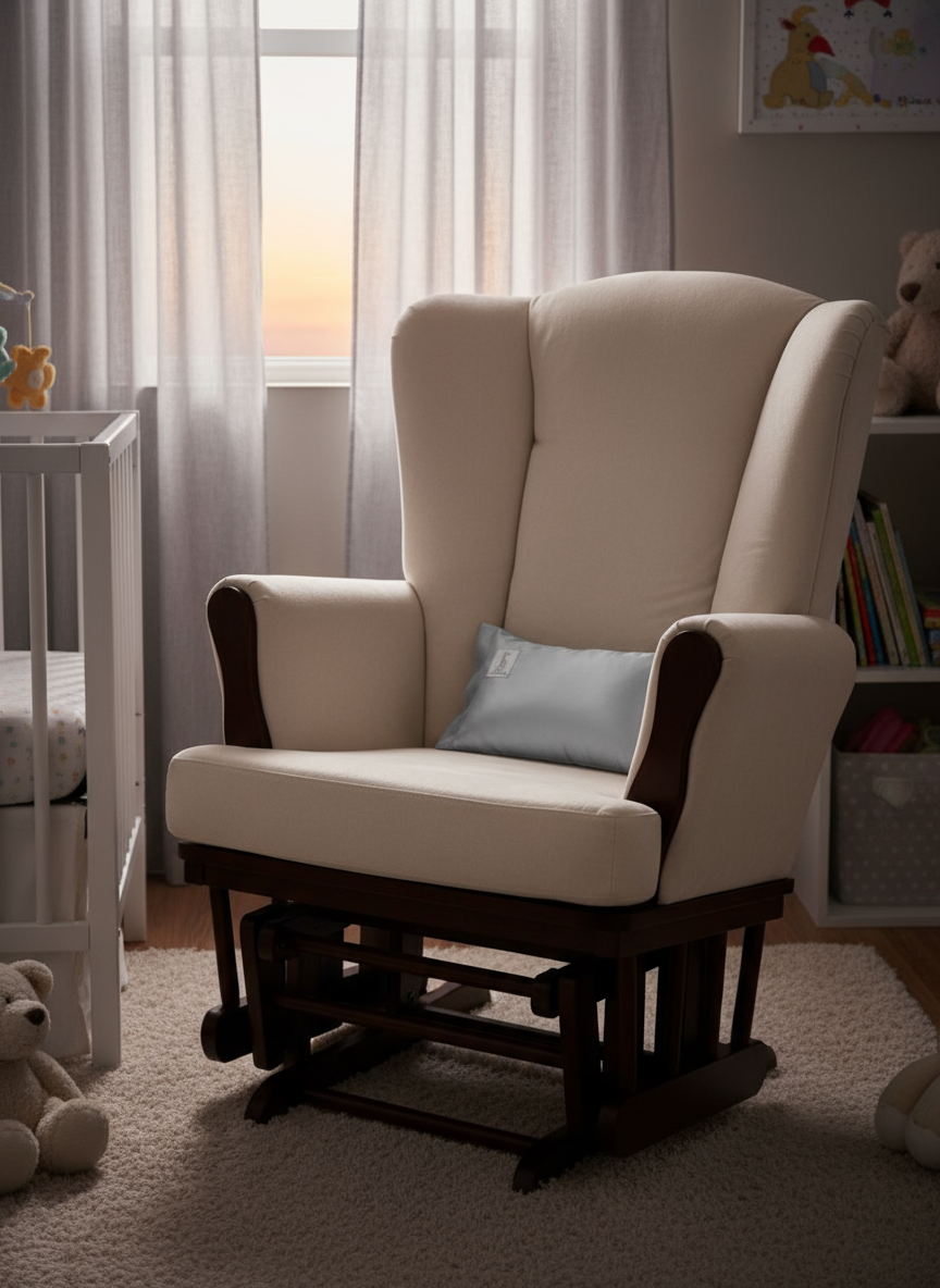 Satin Decorative Nursery Pillow (10" x 13")