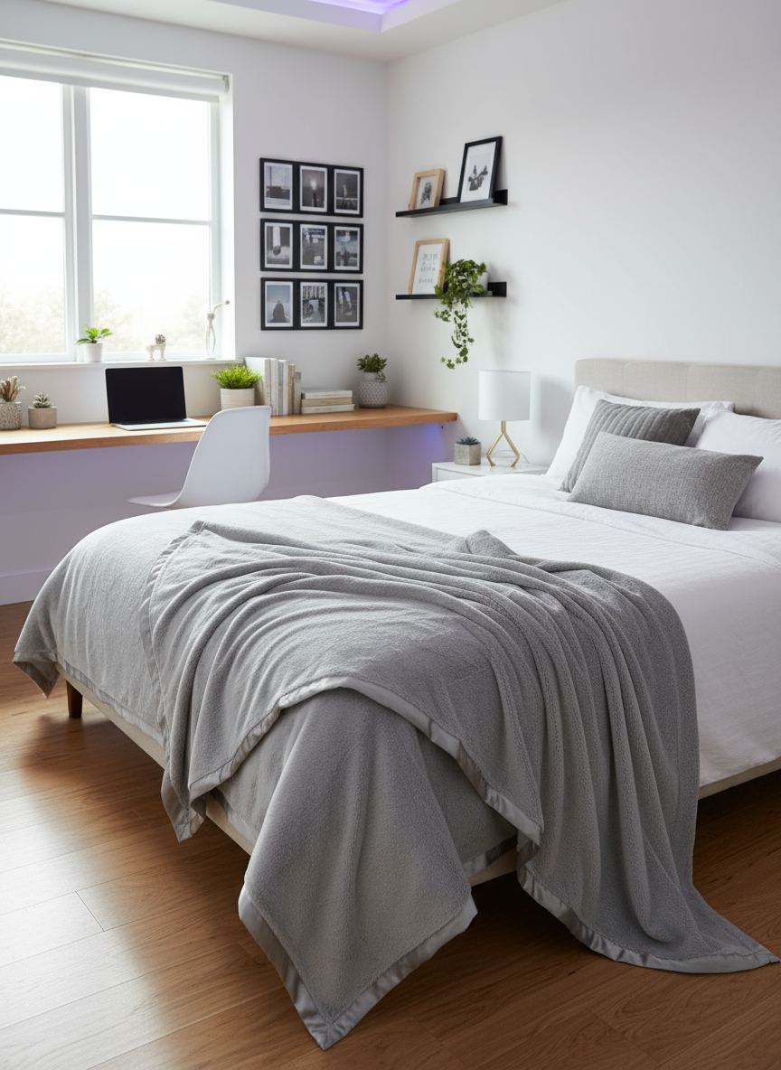 Lush™ Soft Comfort Throw for Tweens, Teens & Young Adults (45" x 59")